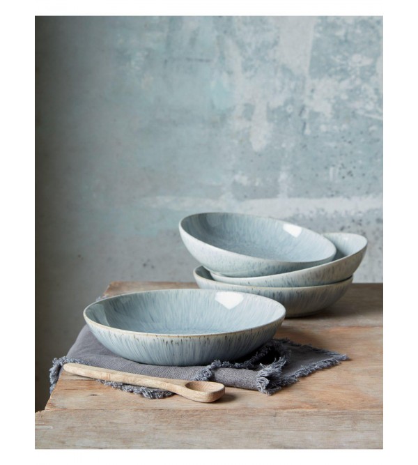 Halo  Speckle Set of 4 Pasta Bowls